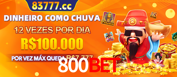 Banner do programa de recompensas Recomende para amigos do 800BET, detalhando os bônus por convidar amigos, com prêmios que chegam a R$288.888.